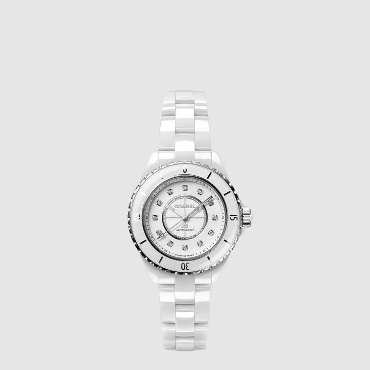 샤넬 J12 시계 칼리버 12.2, 33mm 화이트
