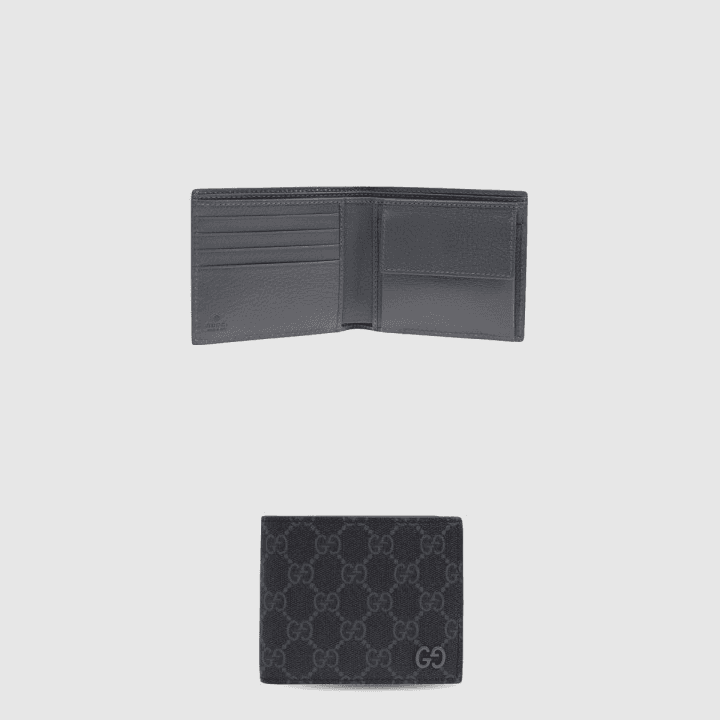 구찌 GG 수프림 캔버스 코인 지갑