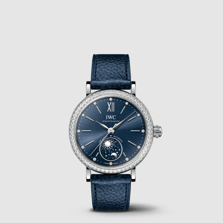 IWC 포르토피노 오토매틱 데이 & 나이트 34 블루