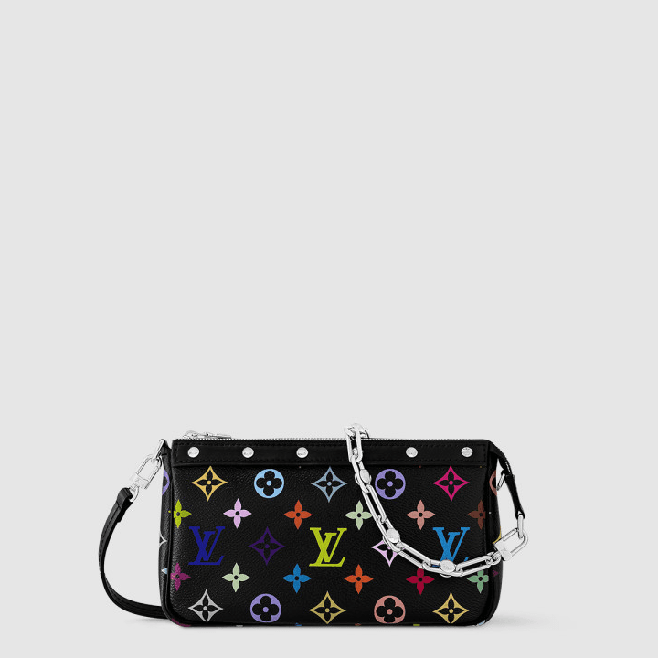 루이비통 LV x TM 포쉐트 악세수아 블랙