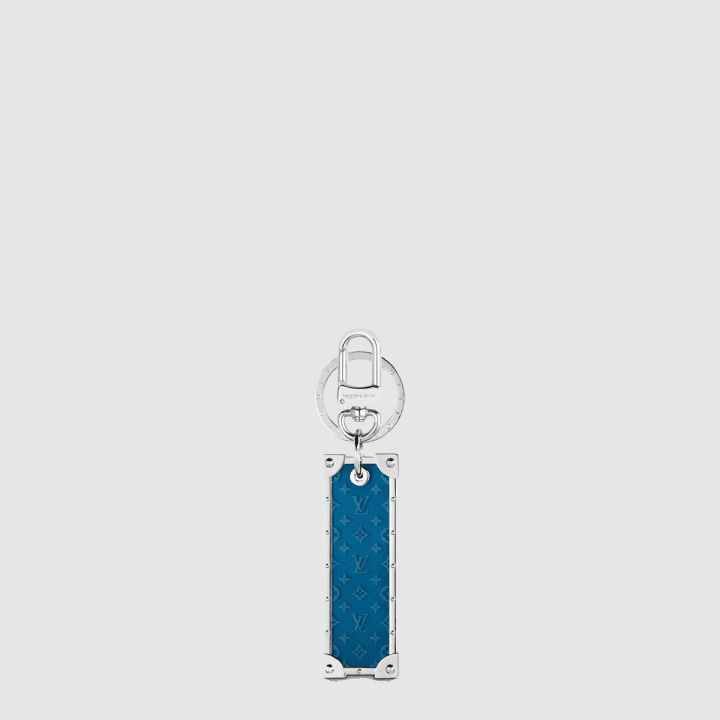 루이비통 키 홀더 블루&실버