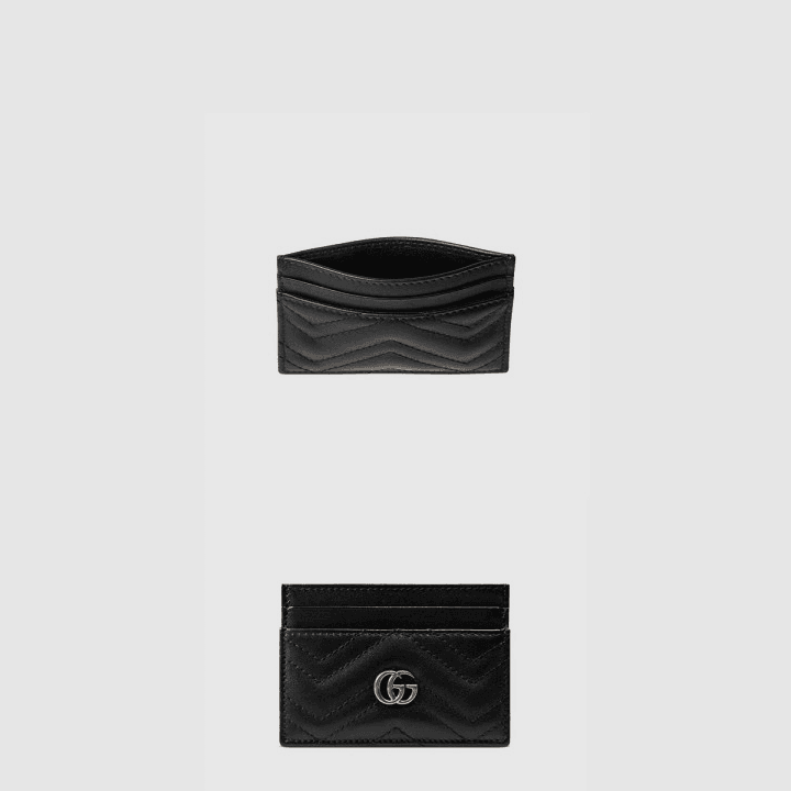 구찌 GG 마몽 카드 케이스 블랙