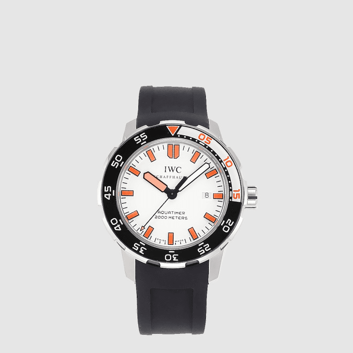 IWC 아쿠아타이머 오토매틱 2000 블랙&화이트