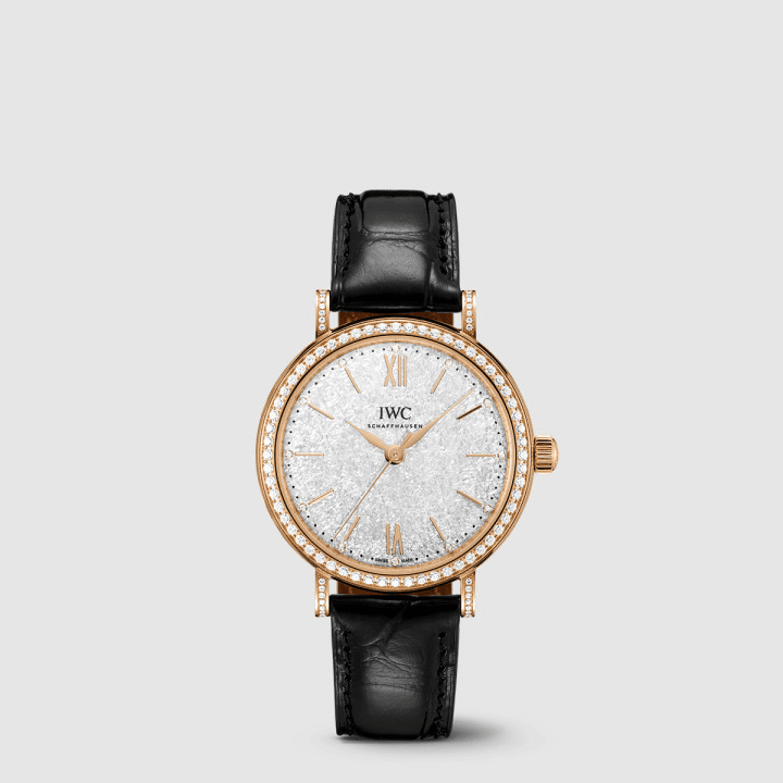 IWC 포르토피노 오토매틱 34 블랙&화이트