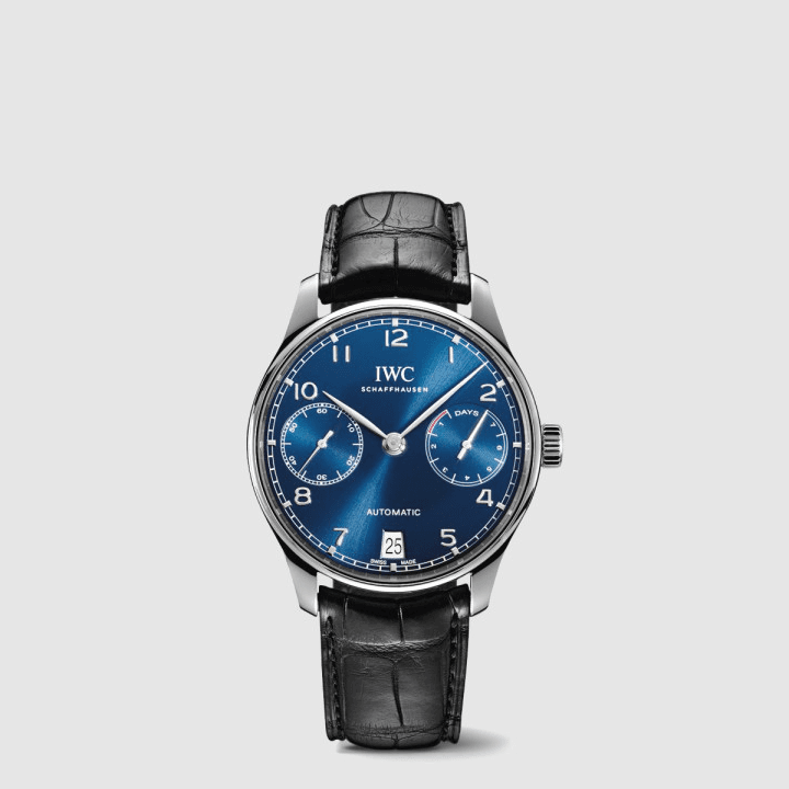 IWC 포르투기저 오토매틱 블랙&블루