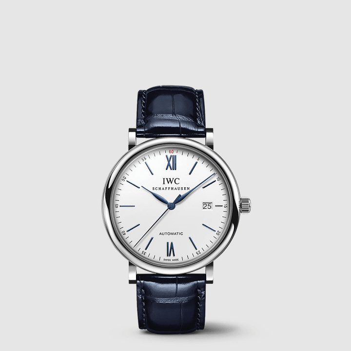 IWC 포르토피노 오토매틱 네이비&화이트