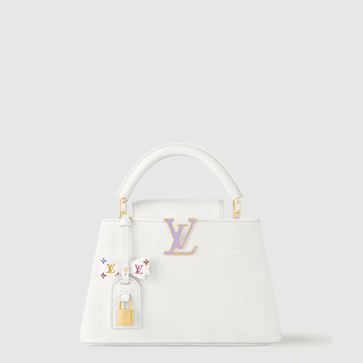 루이비통 LV x TM 카퓌신 BB 화이트